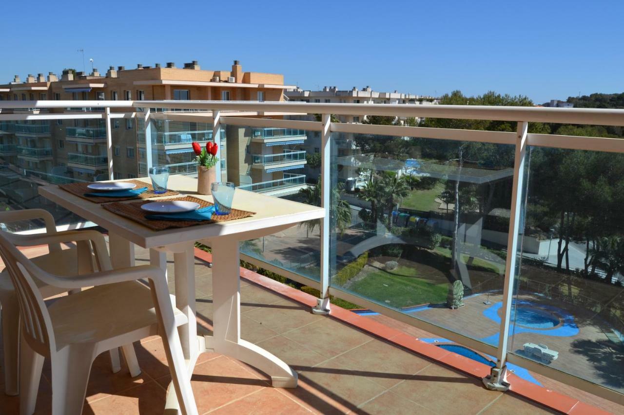 Lovely Familiar Apartment With Pool In Cap Salou Exterior photo